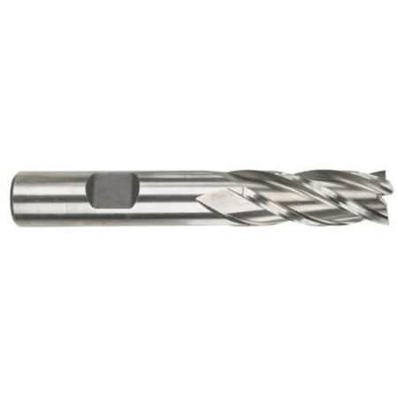 End Mill, Center Cutting Regular Length Single End, Series 4550, 34 Cutter Dia, 334 Overall Le